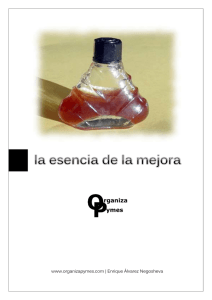 la esencia de la mejora - Asociación Española de Técnicos en