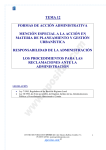 tema 12 formas de acción administrativa mención