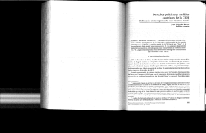 Page 1 Derechos políticos y medidas cautelares de la CIDH