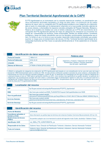 Plan Territorial Sectorial Agroforestal de la CAPV