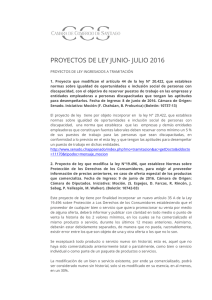 PROYECTOS DE LEY JUNIO