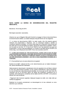 Veure nota - Associació Catalana d`Assessors Fiscals, Comptables i