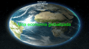 Una economía globalizada