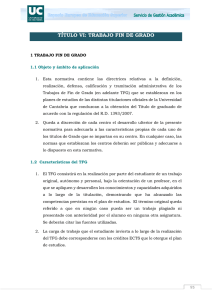 Normativa de Gestión Académica de Estudios de Grado