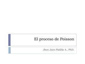 El proceso de Poisson - de Jhon Jairo Padilla Aguilar