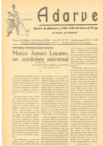 Marco Anneo Lucano, un cordobés universal