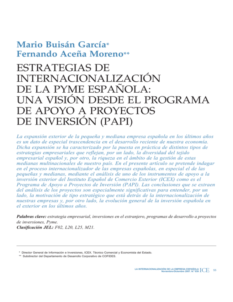 Estrategias De Internacionalización De La Pyme 0485