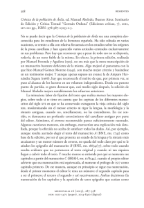 308 Crónica de la población de Ávila, ed. Manuel Abeledo