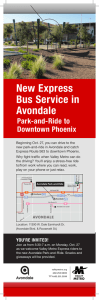 New Express Bus Service in Avondale