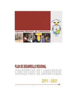 Plan de Desarrollo Concertado de Lambayeque 2011