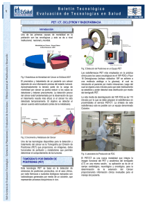 Boletín Nº 30 - PET CT, Ciclotrón y Radiofarmacia