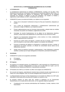 Estatuto CONSUDATLE Espanol 2012