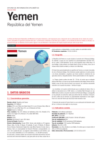 Yemen - Ministerio de Asuntos Exteriores y de Cooperación