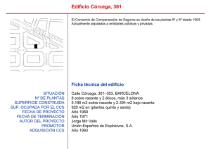 Edificio Córcega, 301 - Consorcio de Compensación de Seguros