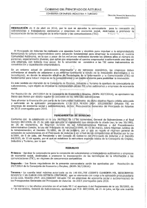 Page 1 COBIERNO DEL PRINCIPADO DE AS TURIAS