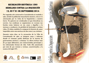 RECREACIÓN HISTÓRICA 1560 rebeldes contra la inquisición 19