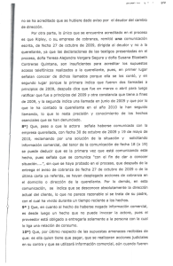 no se ha acreditado que se hubiere dado aviso por el deudor del