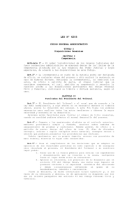 Ley 6.205 Consolidada. - Poder Judicial Tucumán