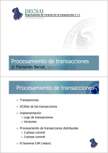 Procesamiento de transacciones