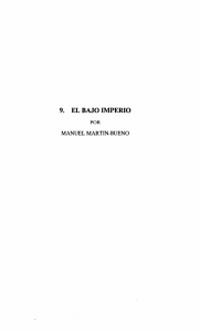 9. El Bajo Imperio, por Manuel Martín