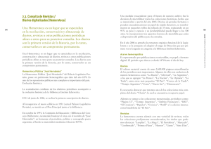 2.3. Consulta de Revistas / Diarios digitalizados (Hemeroteca)