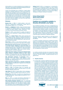 Cambios en la normativa contable: la Directiva 2013/34/UE