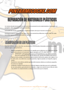 preparación de materiales plásticos