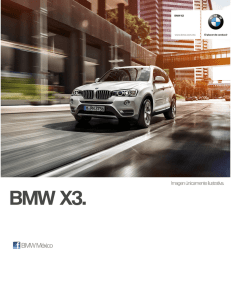 Ficha Técnica BMW X3 sDrive20iA Automático 2017