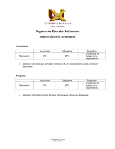 Organismos Estatales Autónomos Instituto Electoral Veracruzano