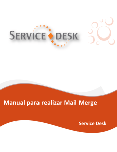 Manual para realizar Mail Merge