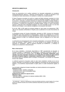 impuestos ambientales - Instituto Nacional de Estadistica.