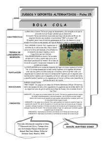 Bola Cola - Asociación de Profesorado de Educación Física ADAL
