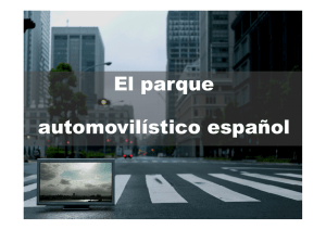 El parque automovilístico español