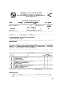 Derecho Corporativo Empresarial - DGIRE