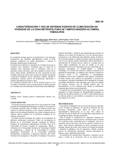 abc-30 caracterización y uso de sistemas pasivos de - Ener