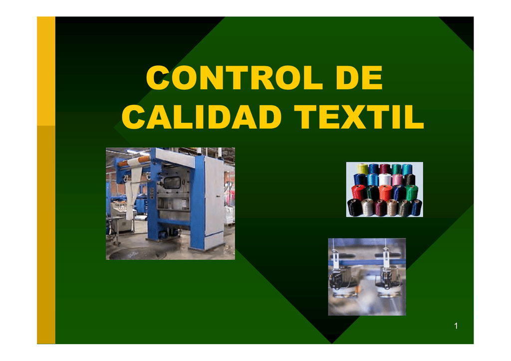 control de calidad textil control de calidad textil