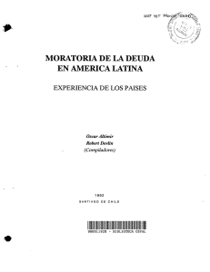 moratoria de la deuda en america latina