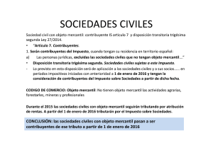 sociedades civiles - dag multigestió empresarial, sl