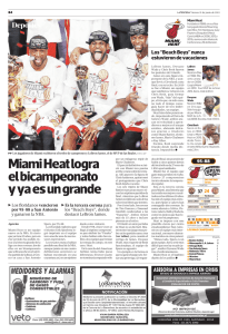 Miami Heat logra el bicampeonato y ya es un grande