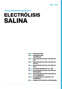 Electrólisis Salina