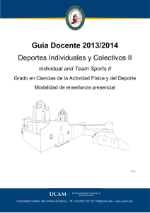 Deportes Individuales y Colectivos 2