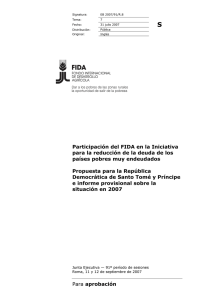 Para aprobación Participación del FIDA en la Iniciativa para la