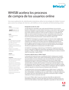 WHISBI acelera los procesos de compra de los usuarios