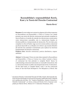 pdf Razonabilidad y responsabilidad: Rawls, Kant y la Teoría del
