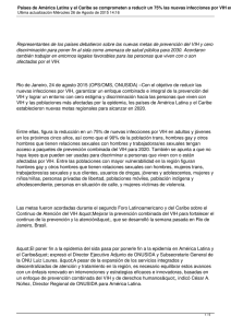 Países de América Latina y el Caribe se comprometen a reducir un