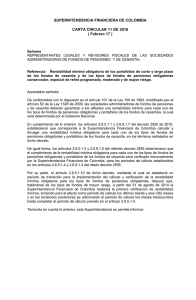 Carta Circular 11 / 17-02-2015 / Superintendencia Financiera de