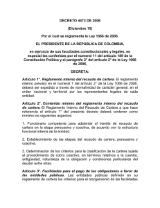Decreto 4473 de 2006