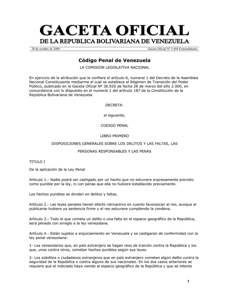 Código Penal [2000]