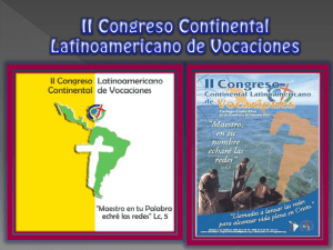 II Congreso Continental Latinoamericano de Vocaciones