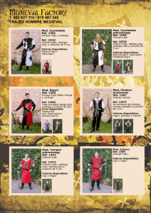 Page 1 TEDiEVAL FACFORY T.902 627.110 / 978 867 345 TRAJES